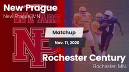 Matchup: New Prague High vs. Rochester Century  2020