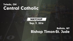 Matchup: Central Catholic vs. Bishop Timon-St. Jude  2016
