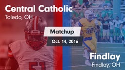 Matchup: Central Catholic vs. Findlay  2016