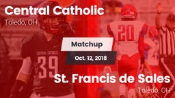 Matchup: Central Catholic vs. St. Francis de Sales  2018