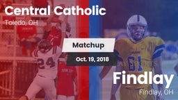 Matchup: Central Catholic vs. Findlay  2018
