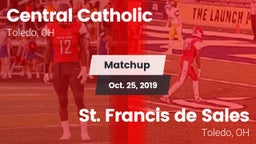 Matchup: Central Catholic vs. St. Francis de Sales  2019