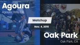 Matchup: Agoura  vs. Oak Park  2016