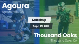 Matchup: Agoura  vs. Thousand Oaks  2017