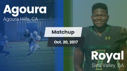 Matchup: Agoura  vs. Royal  2017