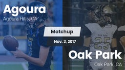Matchup: Agoura  vs. Oak Park  2017
