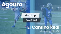 Matchup: Agoura  vs. El Camino Real  2018