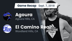 Recap: Agoura  vs. El Camino Real  2018