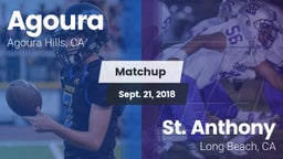 Matchup: Agoura  vs. St. Anthony  2018