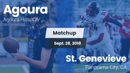 Matchup: Agoura  vs. St. Genevieve  2018