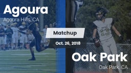 Matchup: Agoura  vs. Oak Park  2018