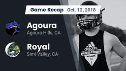 Recap: Agoura  vs. Royal  2018