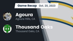 Recap: Agoura  vs. Thousand Oaks  2023