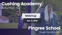 Matchup: Cushing Academy vs. Pingree School 2018