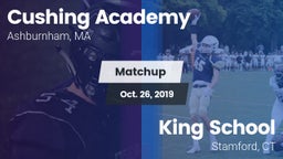 Matchup: Cushing Academy vs. King School 2019