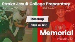 Matchup: Strake Jesuit High vs. Memorial  2017