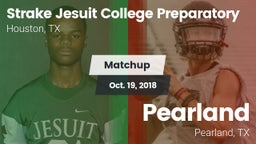 Matchup: Strake Jesuit High vs. Pearland  2018