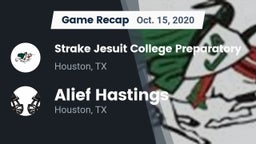 Recap: Strake Jesuit College Preparatory vs. Alief Hastings  2020