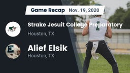 Recap: Strake Jesuit College Preparatory vs. Alief Elsik  2020