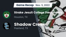 Recap: Strake Jesuit College Preparatory vs. Shadow Creek  2022