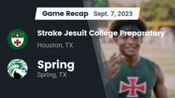 Recap: Strake Jesuit College Preparatory vs. Spring  2023