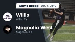 Recap: Willis  vs. Magnolia West  2019