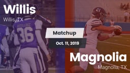 Matchup: Willis  vs. Magnolia  2019