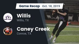 Recap: Willis  vs. Caney Creek  2019