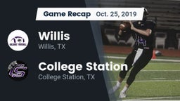Recap: Willis  vs. College Station  2019