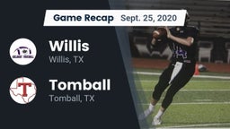 Recap: Willis  vs. Tomball  2020