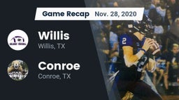 Recap: Willis  vs. Conroe  2020
