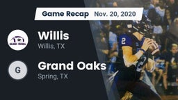 Recap: Willis  vs. Grand Oaks  2020