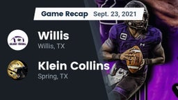 Recap: Willis  vs. Klein Collins  2021