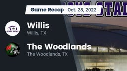 Recap: Willis  vs. The Woodlands  2022