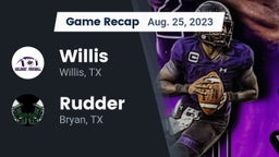 Recap: Willis  vs. Rudder  2023