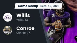 Recap: Willis  vs. Conroe  2023