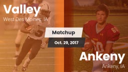 Matchup: Valley  vs. Ankeny  2017