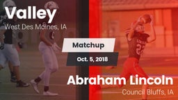 Matchup: Valley  vs. Abraham Lincoln  2018