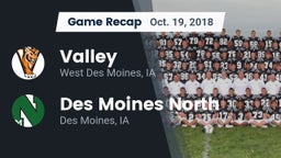 Recap: Valley  vs. Des Moines North  2018