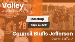 Matchup: Valley  vs. Council Bluffs Jefferson  2019
