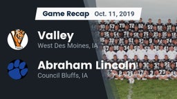 Recap: Valley  vs. Abraham Lincoln  2019