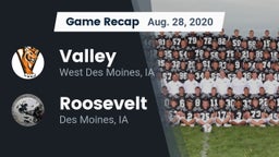 Recap: Valley  vs. Roosevelt  2020