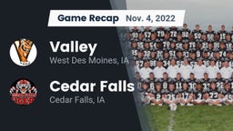 Recap: Valley  vs. Cedar Falls  2022