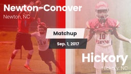 Matchup: Newton-Conover High vs. Hickory  2017