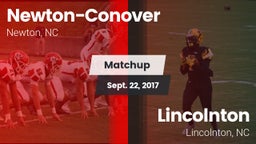 Matchup: Newton-Conover High vs. Lincolnton  2017