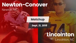 Matchup: Newton-Conover High vs. Lincolnton  2018