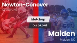 Matchup: Newton-Conover High vs. Maiden  2018