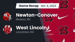 Recap: Newton-Conover  vs. West Lincoln  2023
