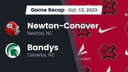 Recap: Newton-Conover  vs. Bandys  2023