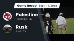 Recap: Palestine  vs. Rusk  2018